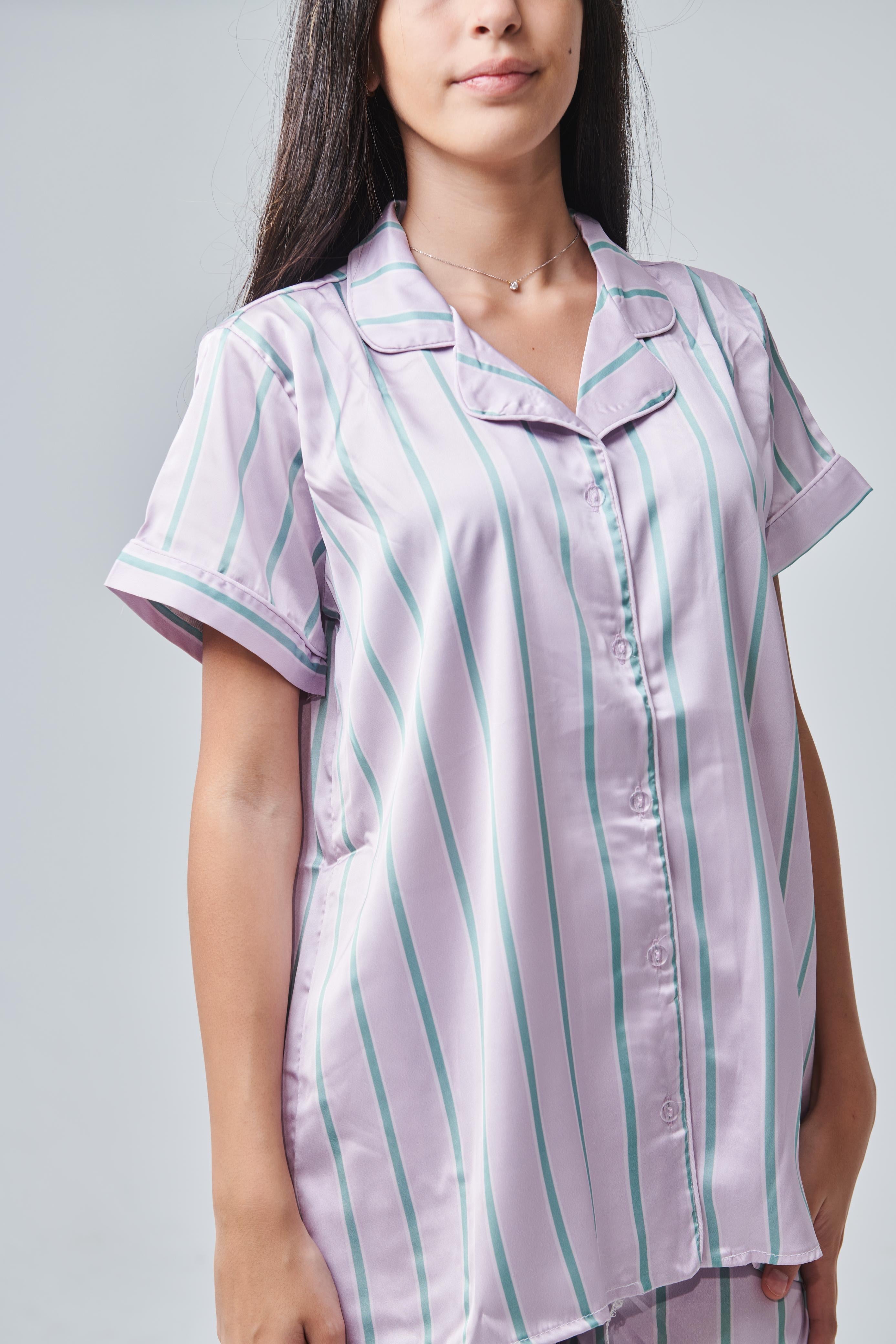 Satin summer PJs