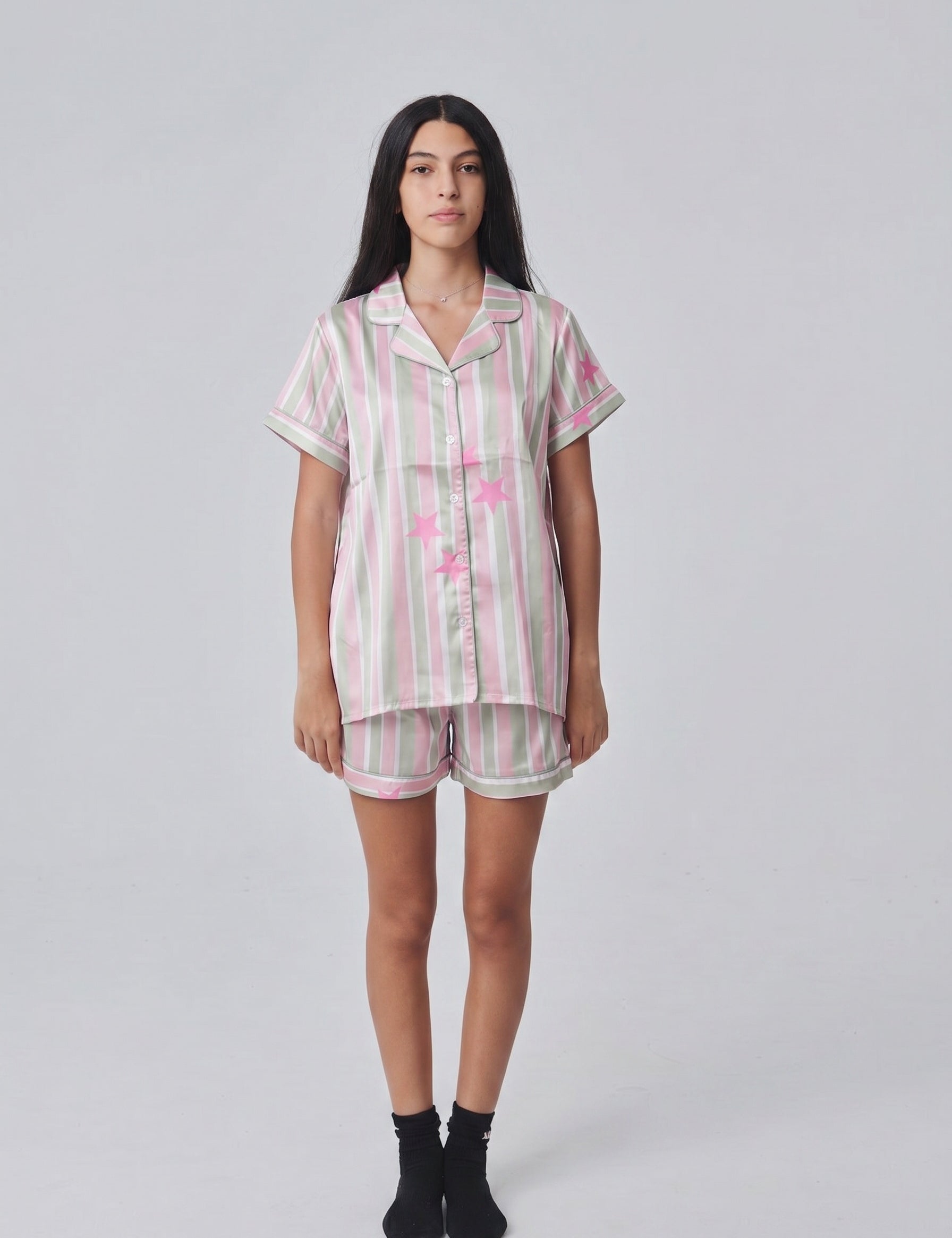 Satin summer PJs