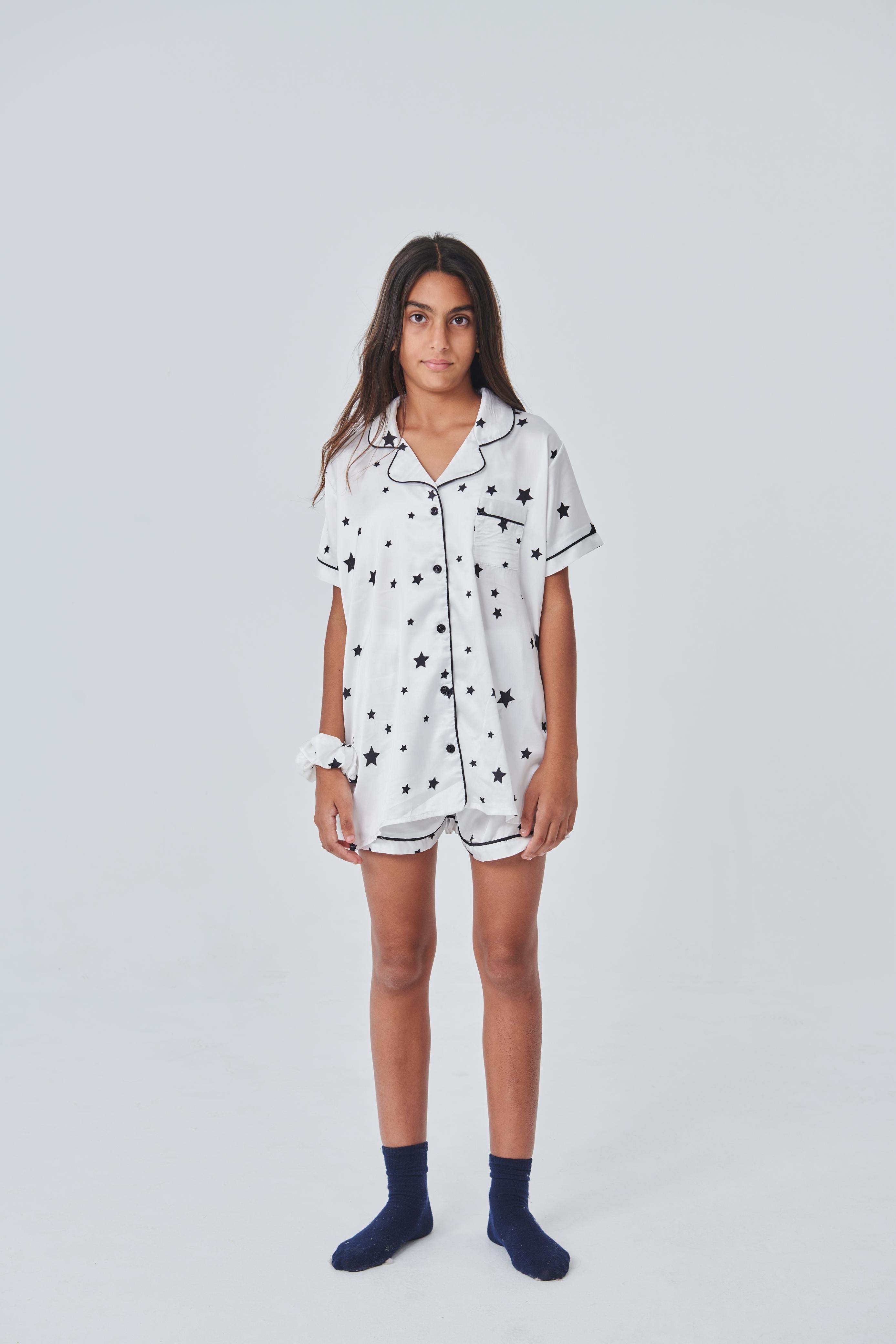 Satin summer PJs
