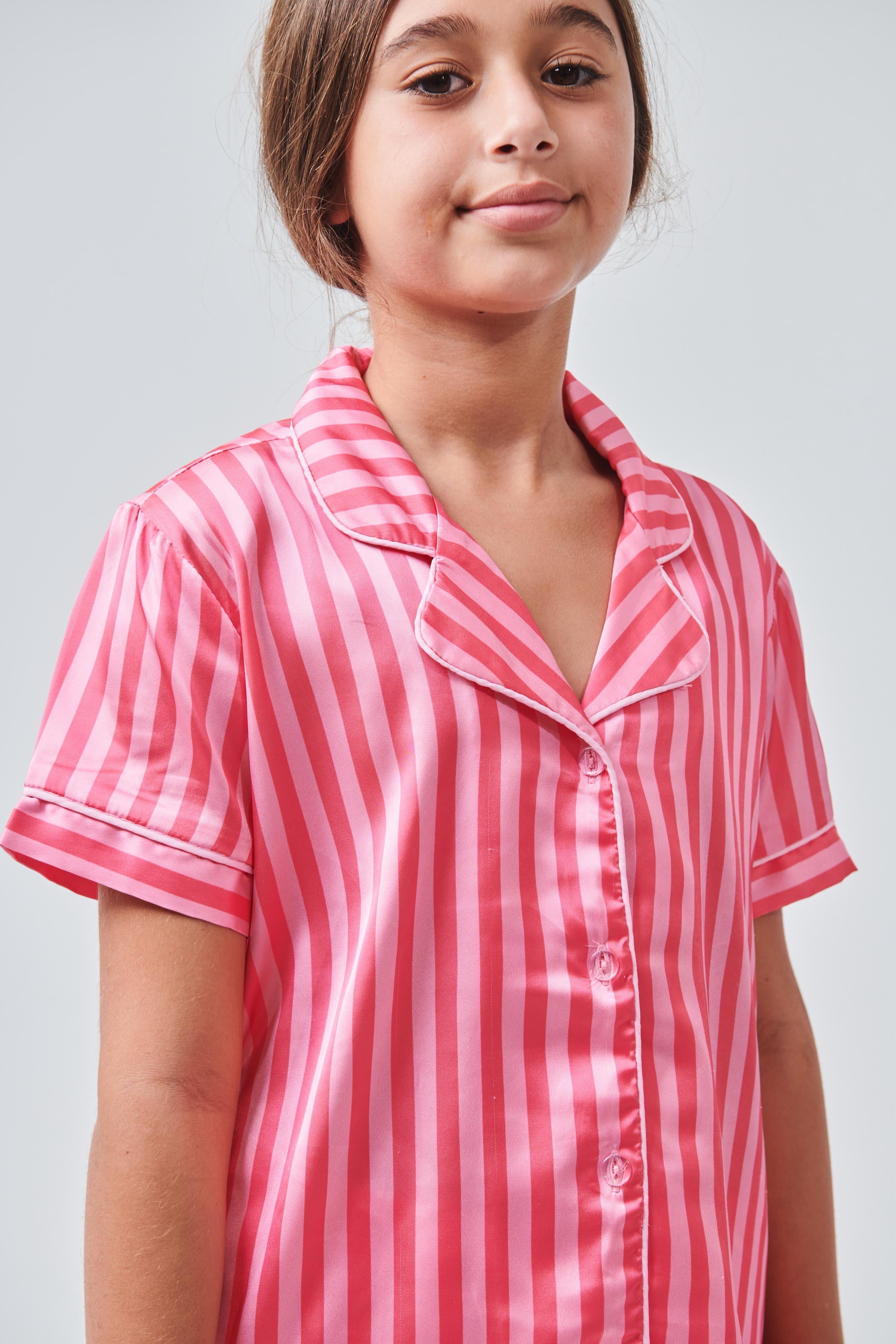 Satin summer PJs