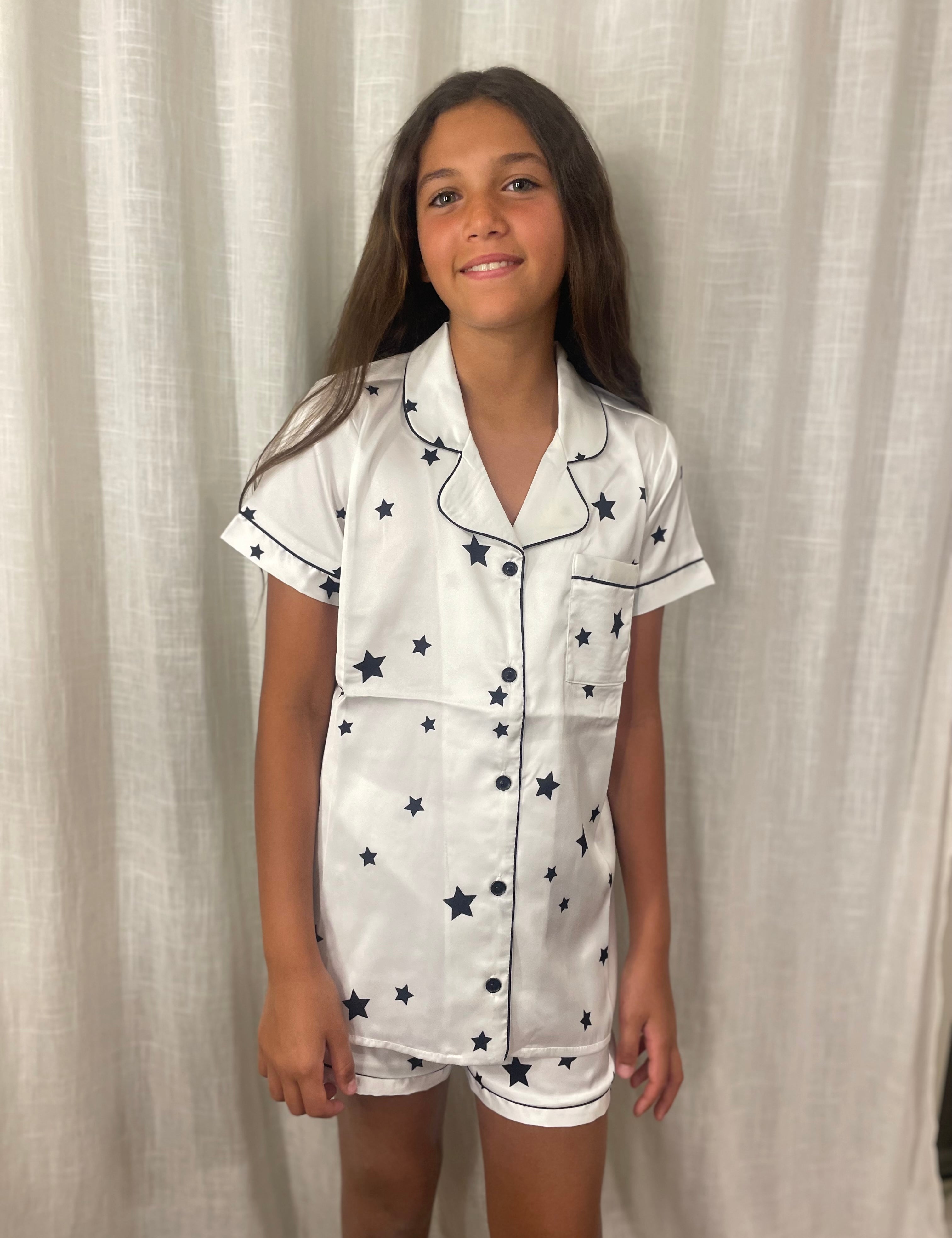 Satin summer PJs