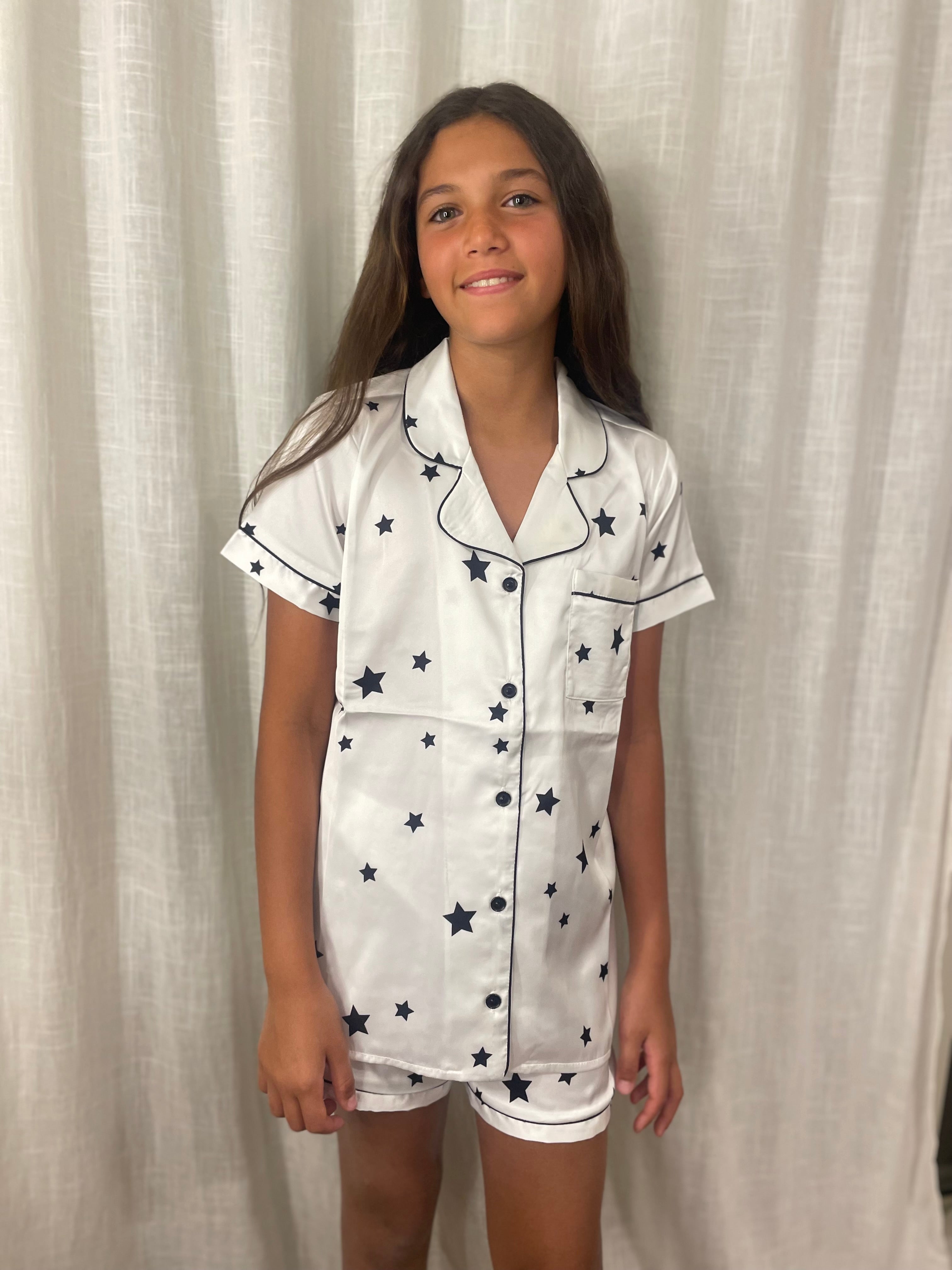 Satin summer PJs